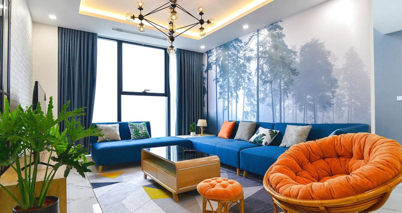 Cho thuê căn hộ Duplex nội thất hiện đại tại Sunshine City – Ciputra