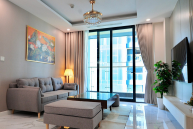 Cho thuê căn hộ 3 PN Sunshine City, phong cách nội thất nhẹ nhàng, mang hơi thở của mùa thu tuyệt đẹp. 6